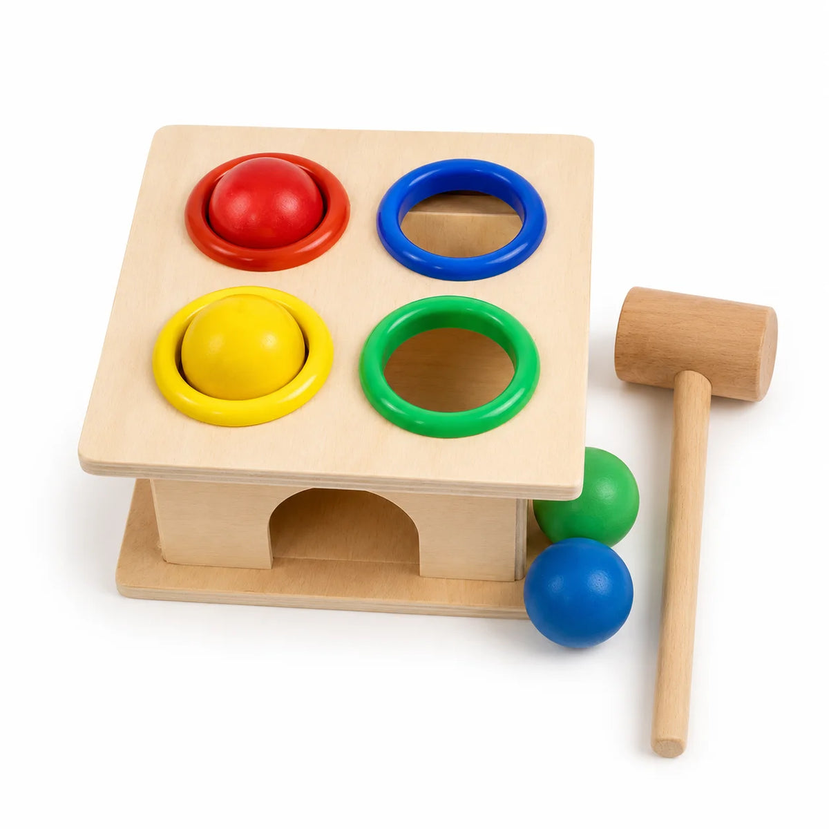 Baby Hammer with 4 Balls