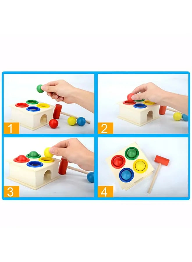 Baby Hammer with 4 Balls