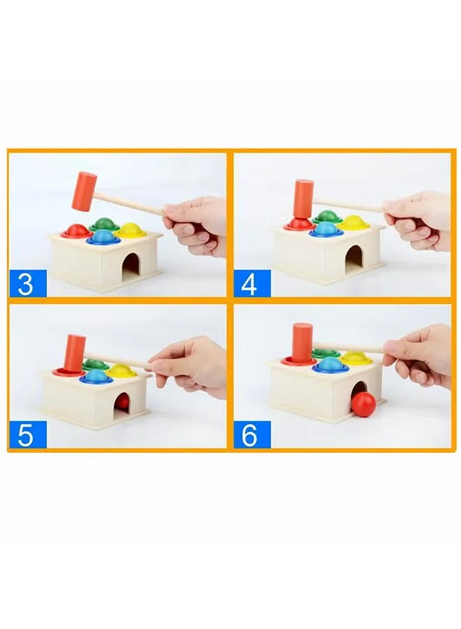 Baby Hammer with 4 Balls