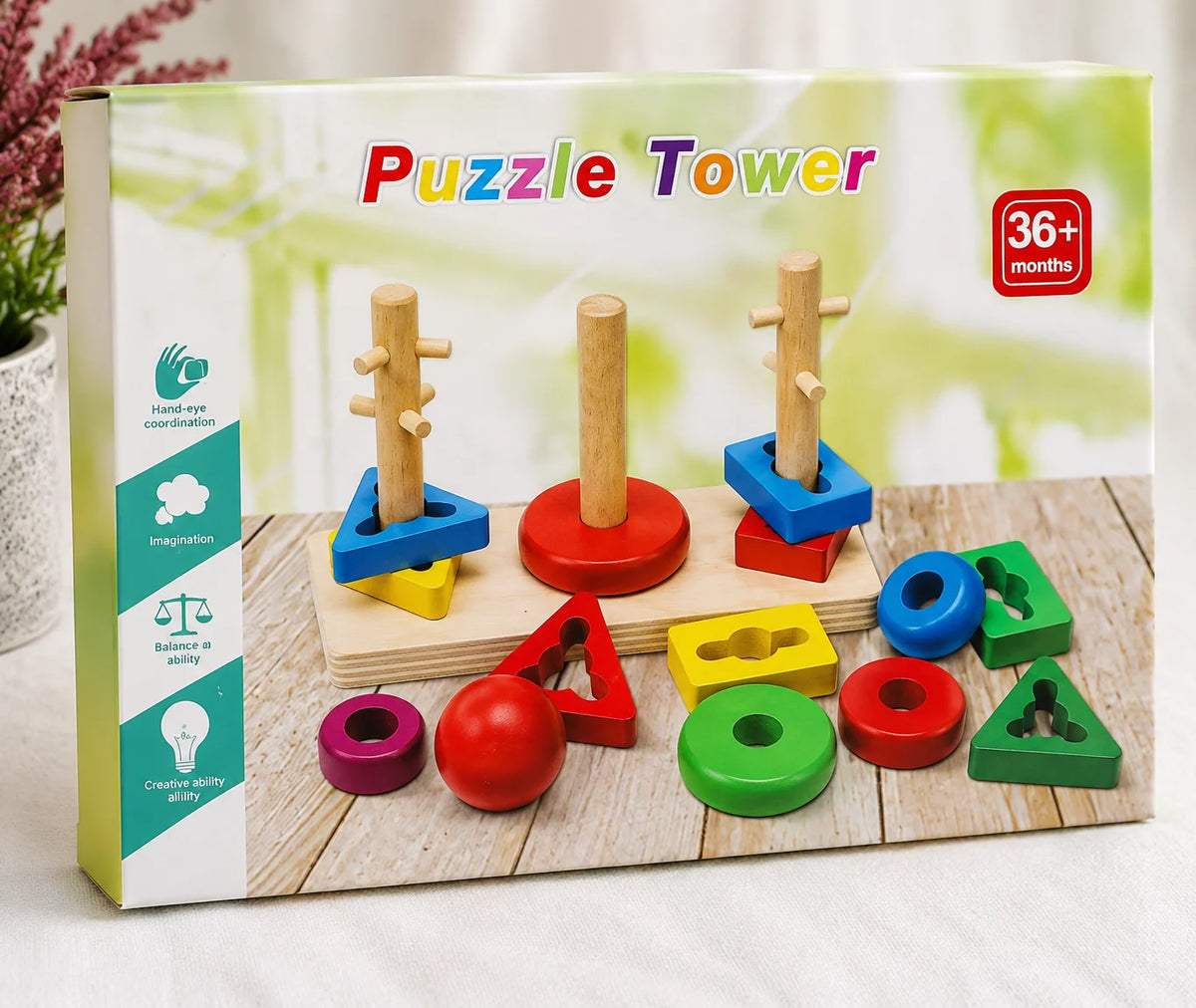Triple Problem-Solving Stacker