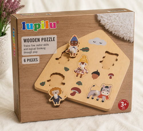 Wooden Knob Puzzle
