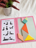 Rabbit Tangram Book