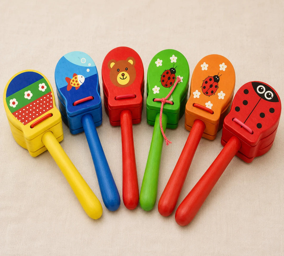 Wooden Castanets