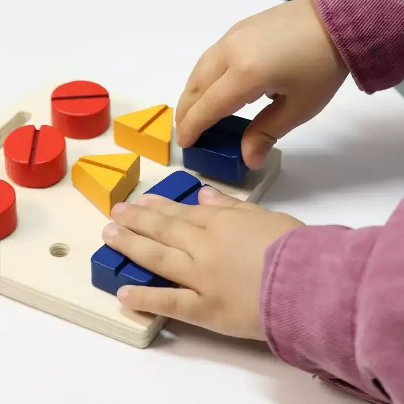 Little Engineer — Wooden Screw Board