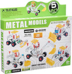Box front: Metal Models, 5 in 1, 139 pieces
