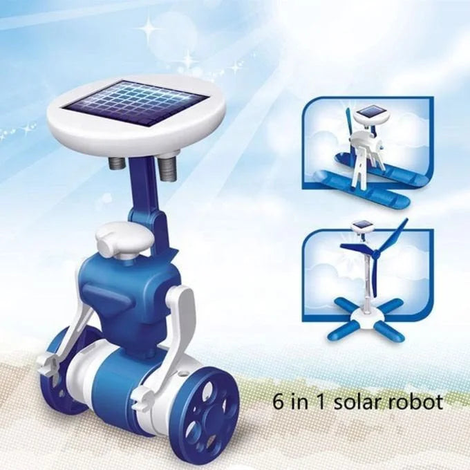 Assembled solar robot