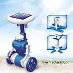 Assembled solar robot