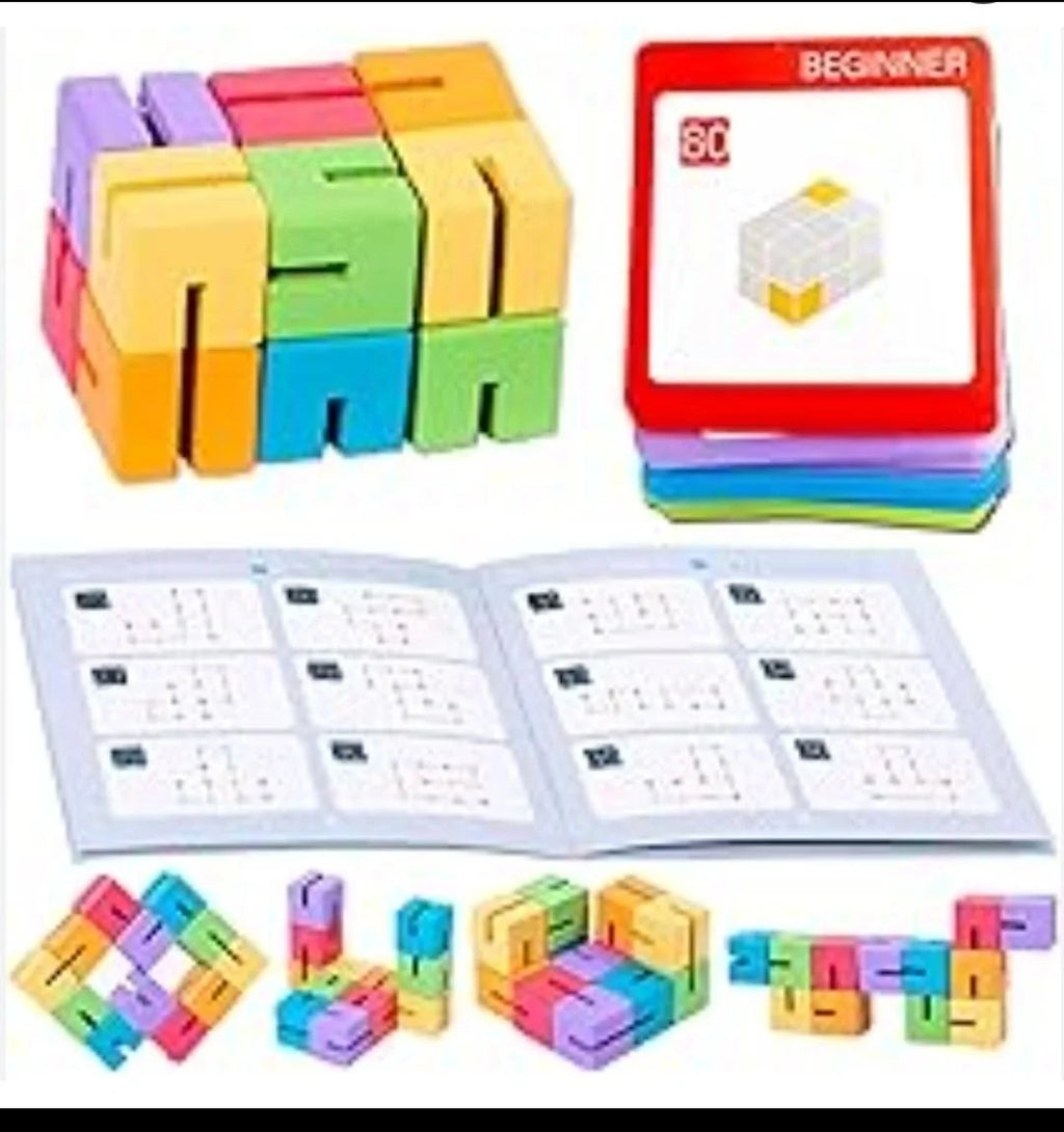 Puzzle chain beside challenge cards