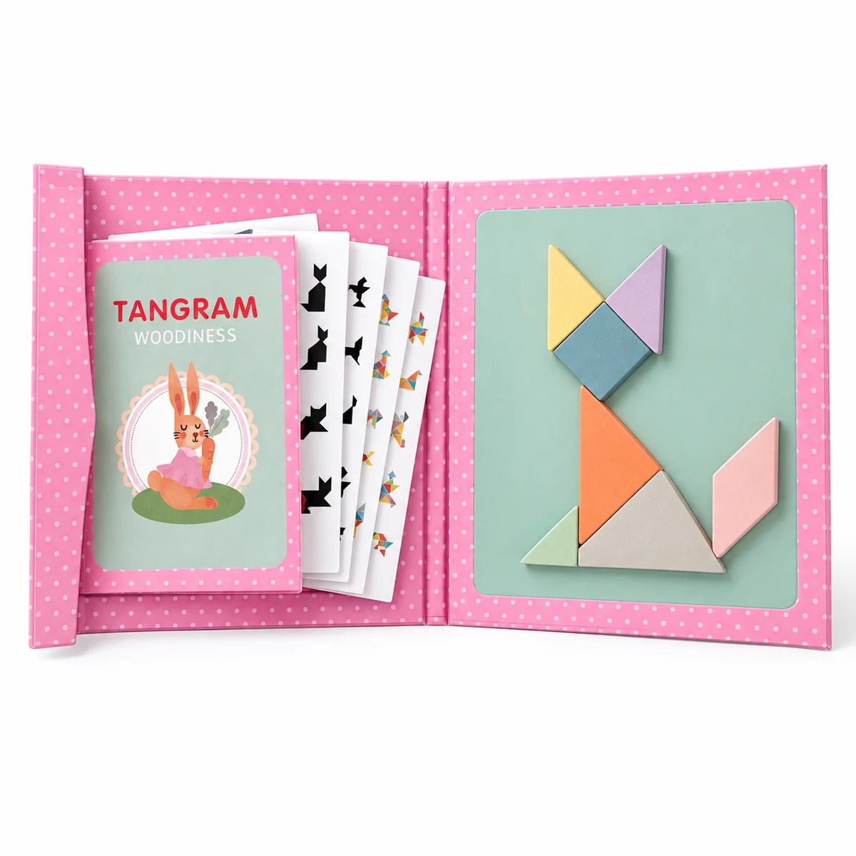Rabbit Tangram Book